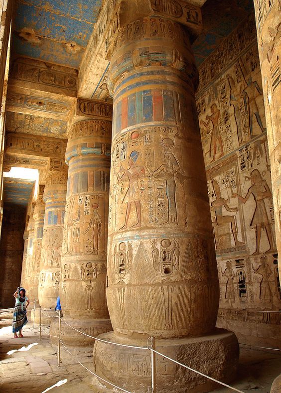 Philae temple and the High Dam.